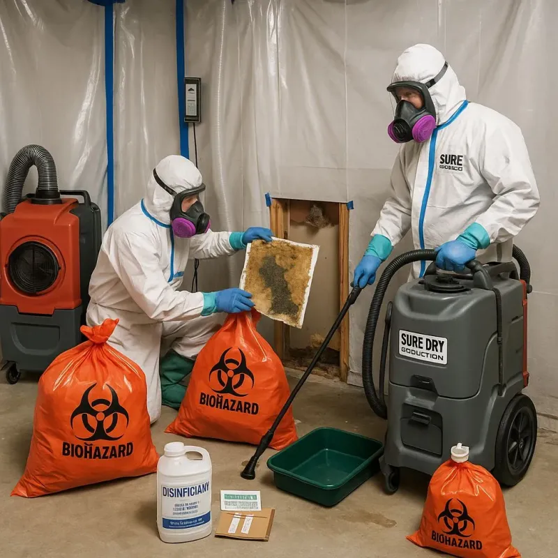 Contaminated Water Handling Protocols process in Rossville, KS