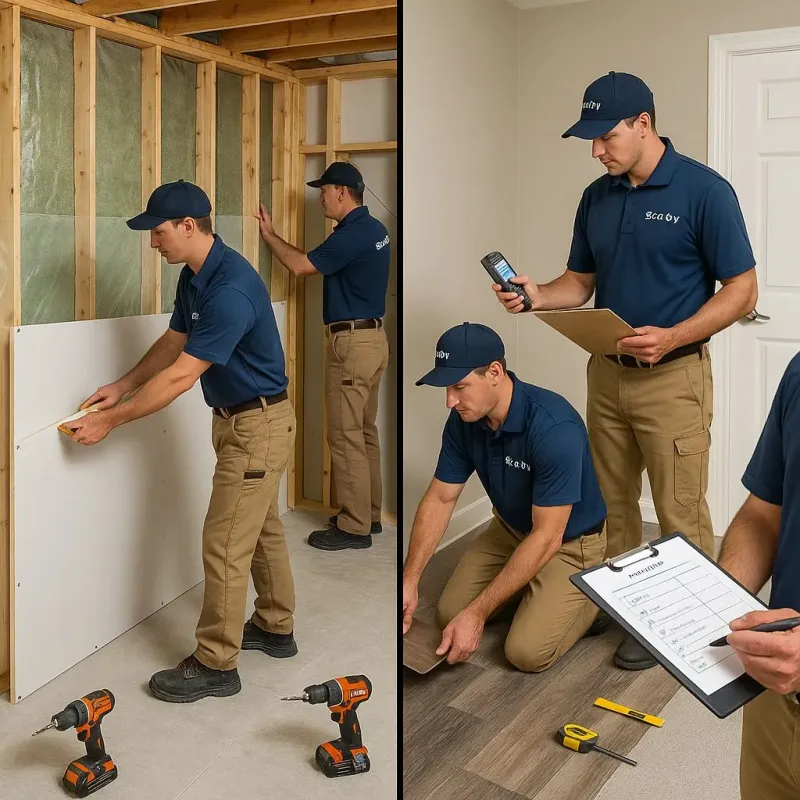 Repairs and Reconstruction process in Rossville, KS